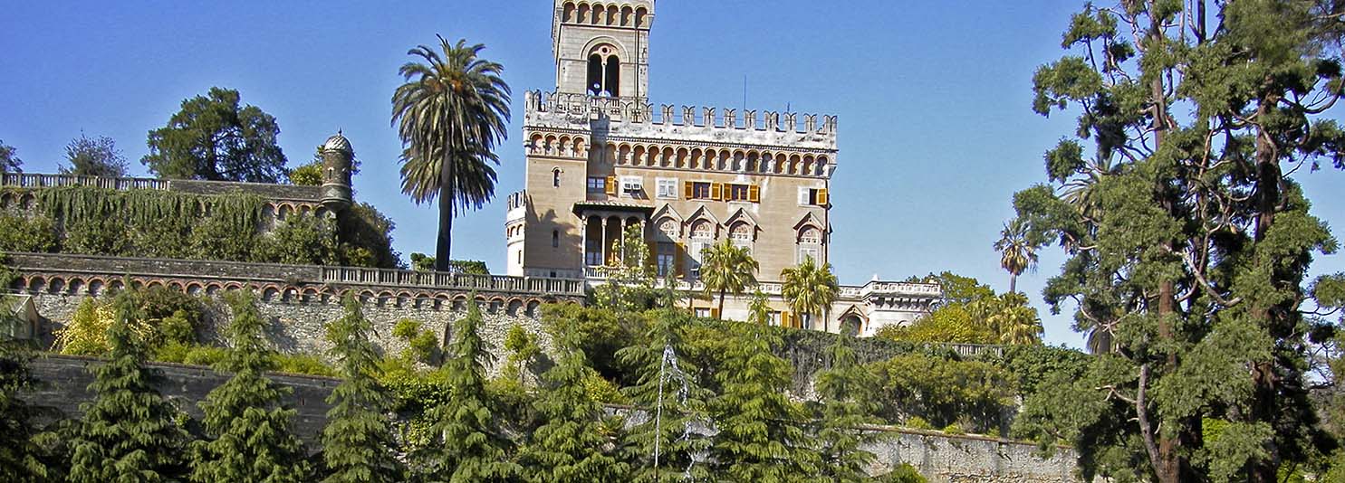 Il giardino romantico di Villa Negrotto ad Arenzano