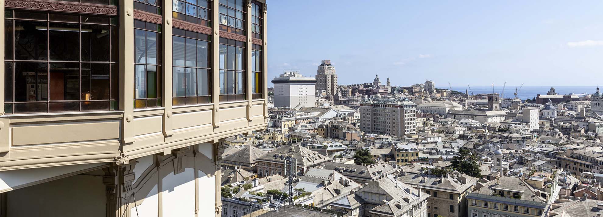 Genoa and the Castelletto esplanade: a view of the poetry of Genoa