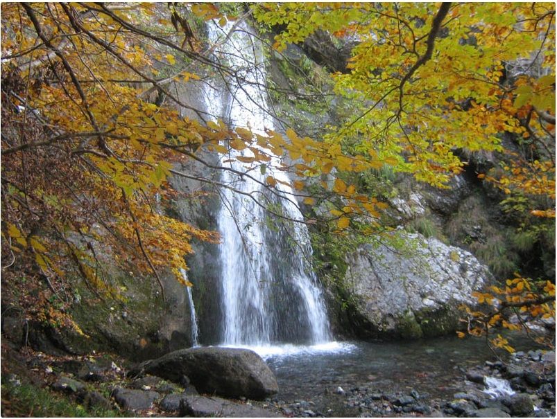 Cascata in Val D'Aveto