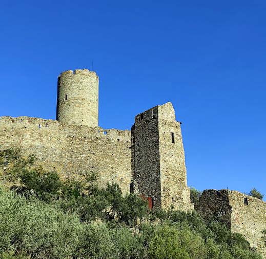 Monte Ursino Castle with the Nolese Warrior