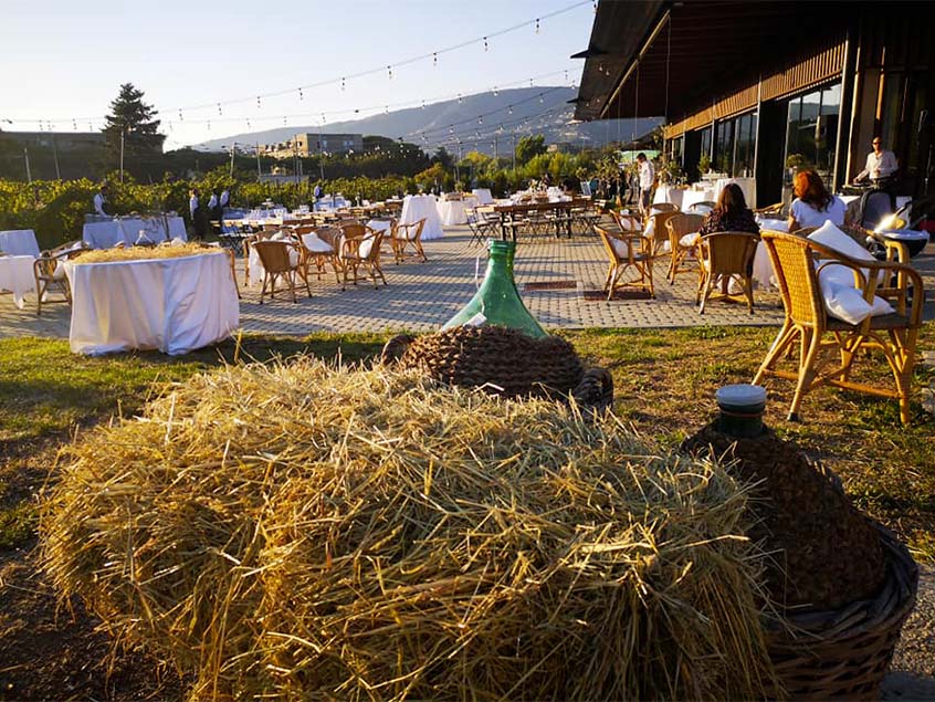 BISSON WINE TASTING AT THE CANTINA DEGLI ABISSI WINERY