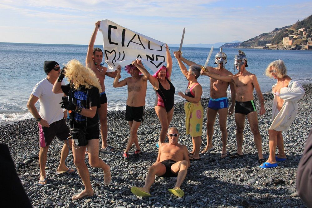 Ciao Milano! durante un cimento invernale