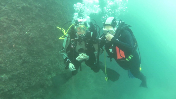 Immersione naturalistica a Santo Stefano al Mare (IM): La Croce