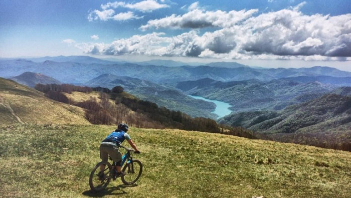 In MTB sul Monte Antola