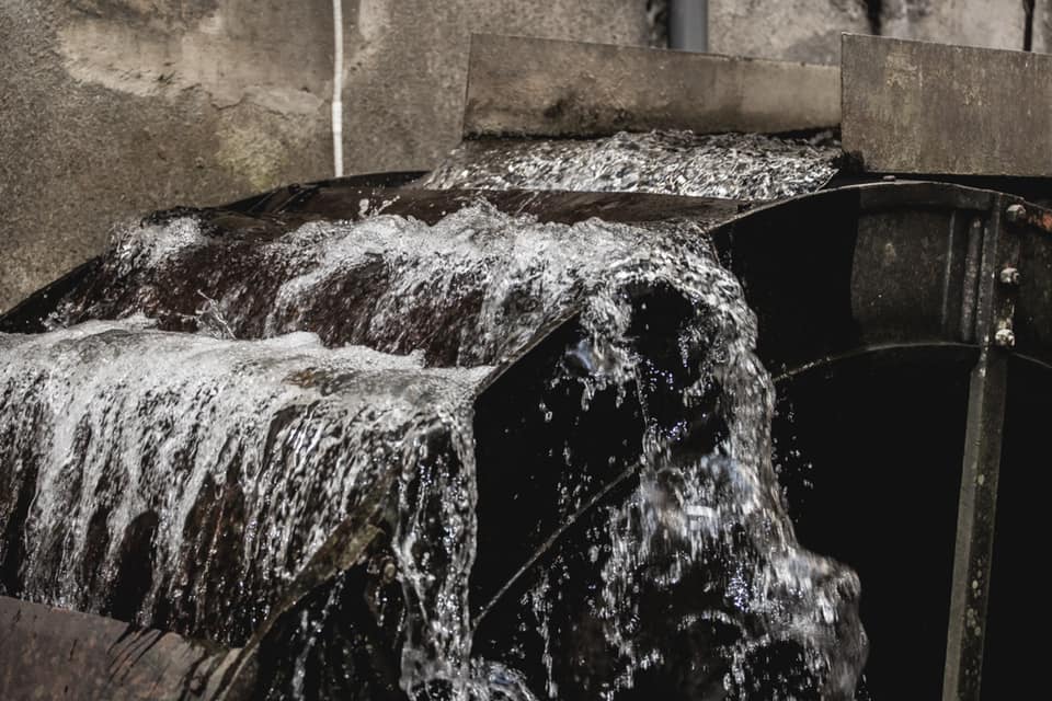 Il mulino di Sassello - macina ad acqua