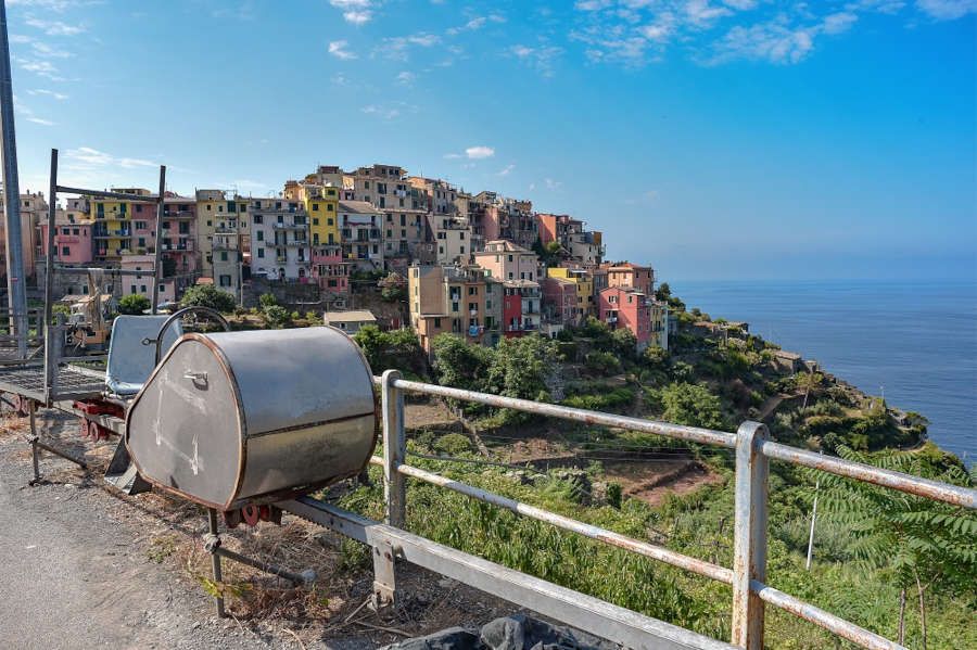 Trenino nei pressi di Cormiglia