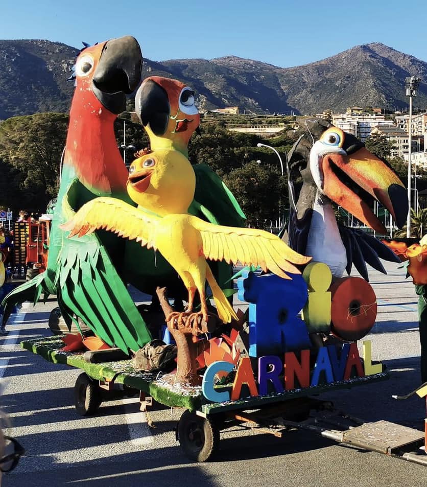 Carri al Carnevale di Arenzano