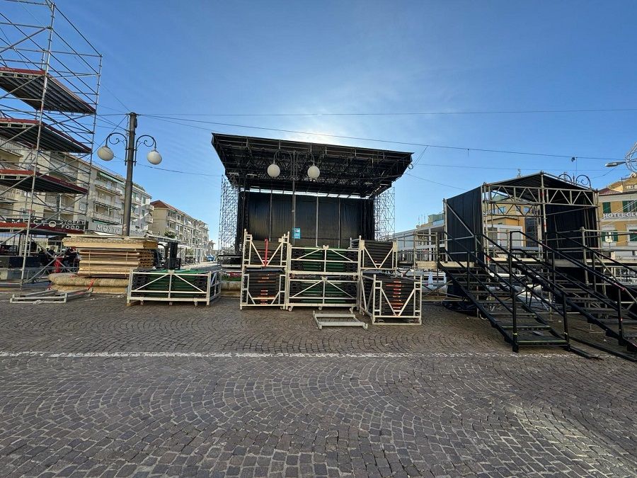 Suzuki Stage, in Piazza Colombo a Sanremo