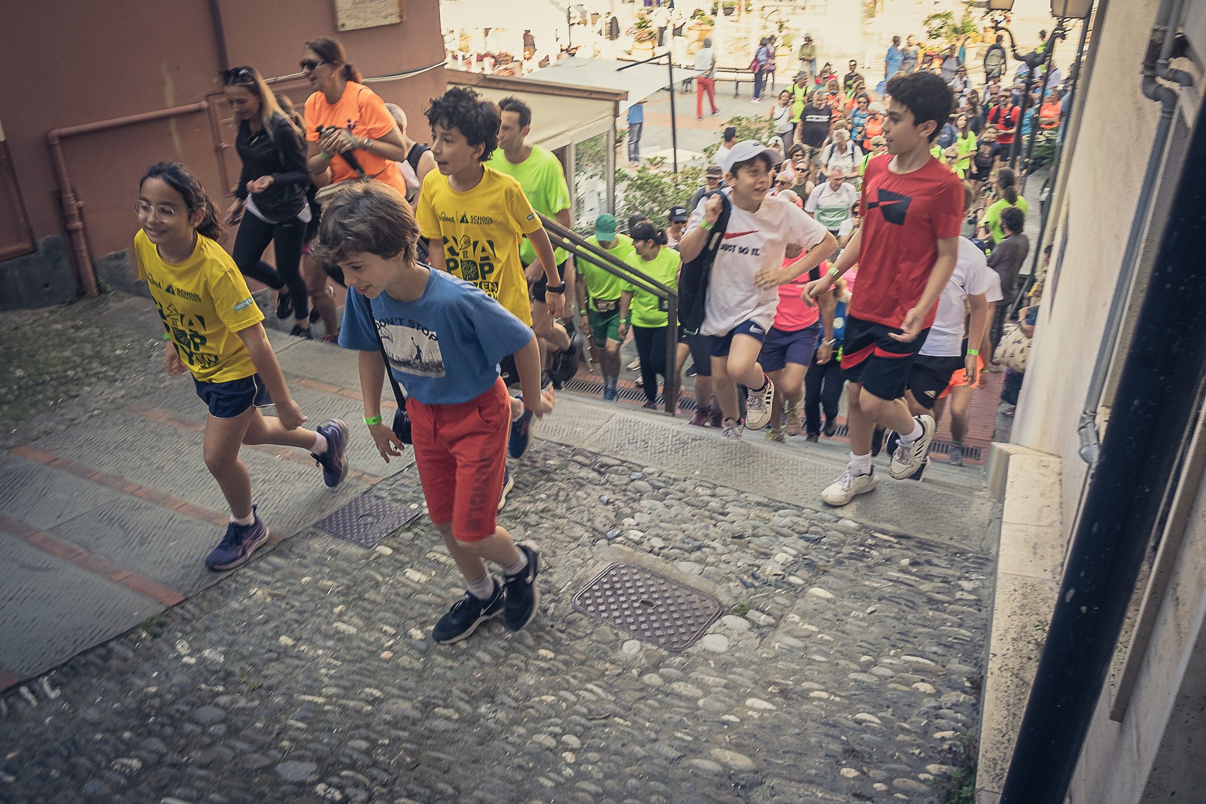 Zoagli, Marcia dei 5 Campanili, la camminata